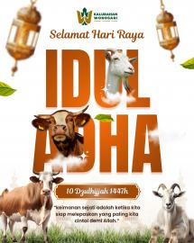 SELAMAT HARI RAYA IDUL ADHA 1447 H