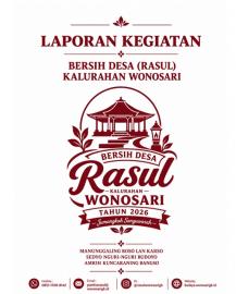 LAPORAN KEGIATAN RASUL 2026